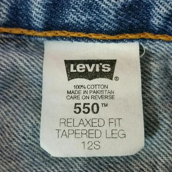 Vtg Levis 550 12s/29" Relaxed High Rise Mom Jeans - Picture 8 of 8